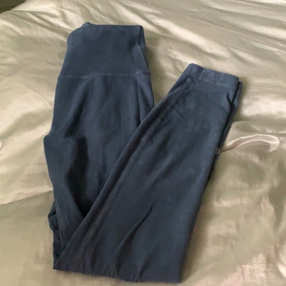 lululemon athletica Pants - Lululemon Blue wash leggings